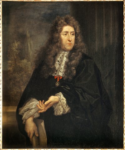 Portrett av Andre Le Notre (Lenotre) (1613-1700), designer av hagene til kongen Maleriet av Carlo Maratta (1625-1713) 1600-tallets søn. 1,12x0,85 m av Carlo Maratta or Maratti