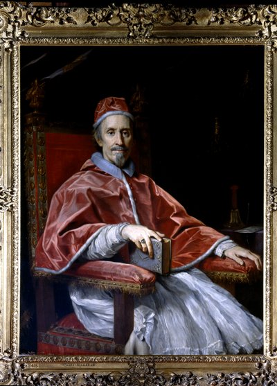 Portrett av pave Clement IX, ca. 1669 (olje på lerret) av Carlo Maratta or Maratti