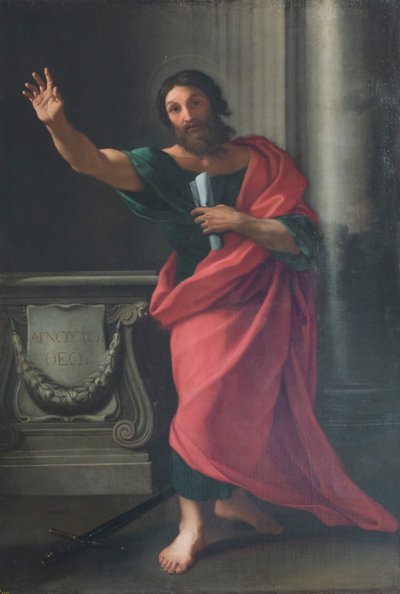 Saint Paul, ca. 1667 (olje på lerret) av Carlo Maratta or Maratti