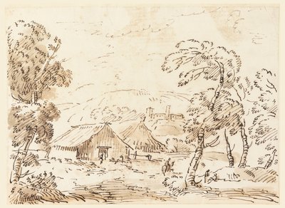 En bondebolig og et slott i fjellbygd av Carlo Marchionni