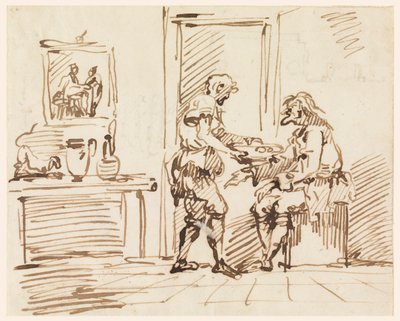 En sjangerscene av Carlo Marchionni