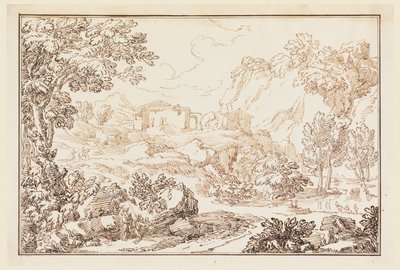 Et landskap av Carlo Marchionni