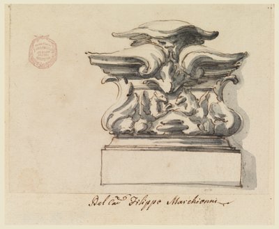 Design for et ornament av Carlo Marchionni