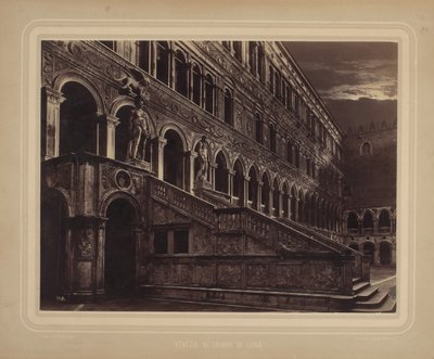 Venezia ved måneskinn av Carlo Naya