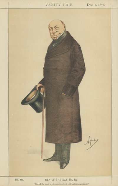 Baron de Brunnow av Carlo Pellegrini