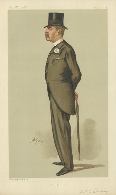 Oberst Cuthbert Larking av Carlo Pellegrini