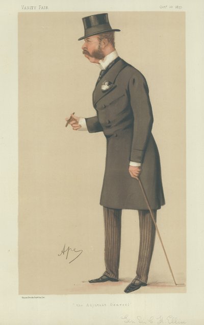 General Sir Charles Henry Ellice av Carlo Pellegrini