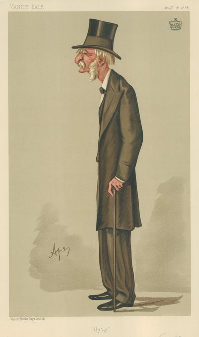 General Viscount Templetown, Upty, 18. august 1888, tegneserie Vanity Fair av Carlo Pellegrini