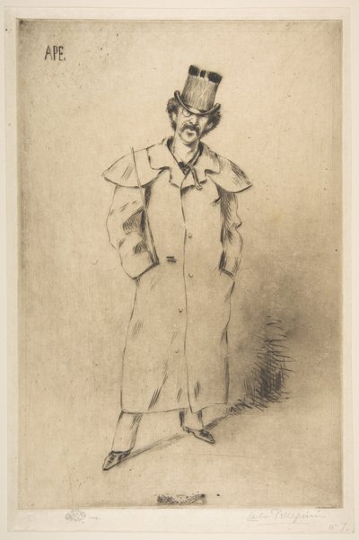 James McNeill Whistler, 1800-tallet. av Carlo Pellegrini