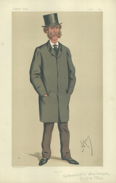 Oberstløytnant Edmund Yeamans Wallcott Henderson av Carlo Pellegrini