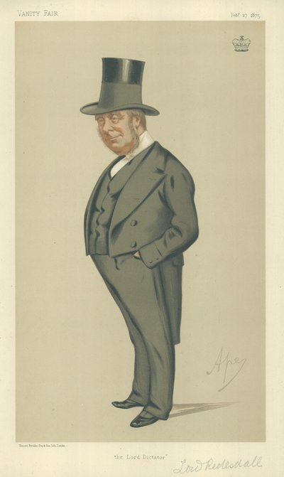 Lord (Freeman-Mitford) Redesdale av Carlo Pellegrini