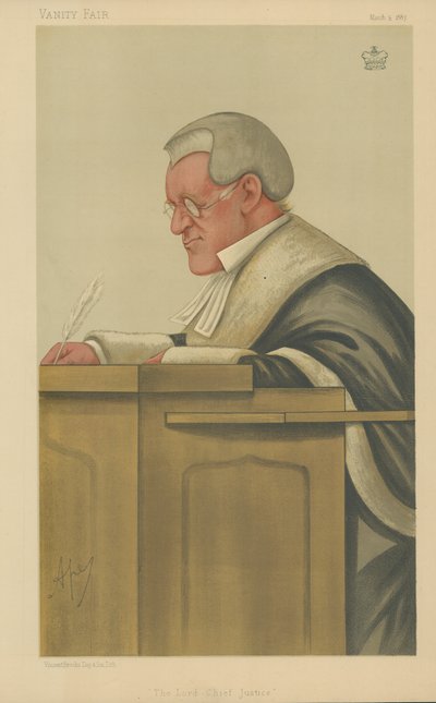 Lord Coleridge av Carlo Pellegrini