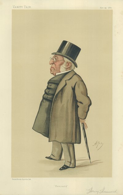 Herr Henry Hansard av Carlo Pellegrini