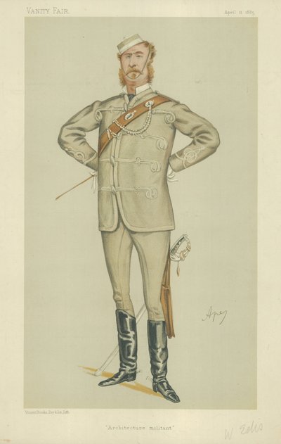 Mr Robert W Eddis av Carlo Pellegrini