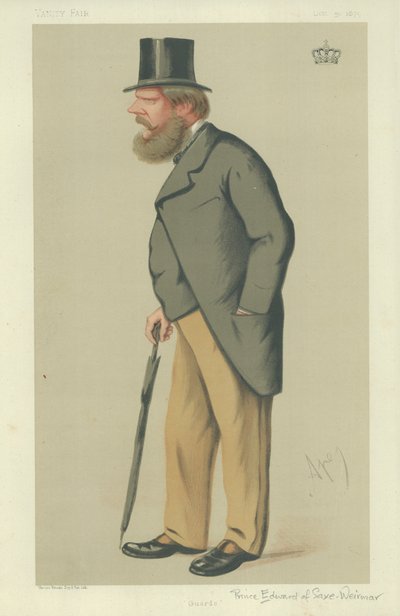 Prins Edward av Saxe-Weimar av Carlo Pellegrini
