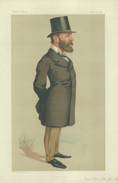 Kontreadmiral Lord John Hay av Carlo Pellegrini