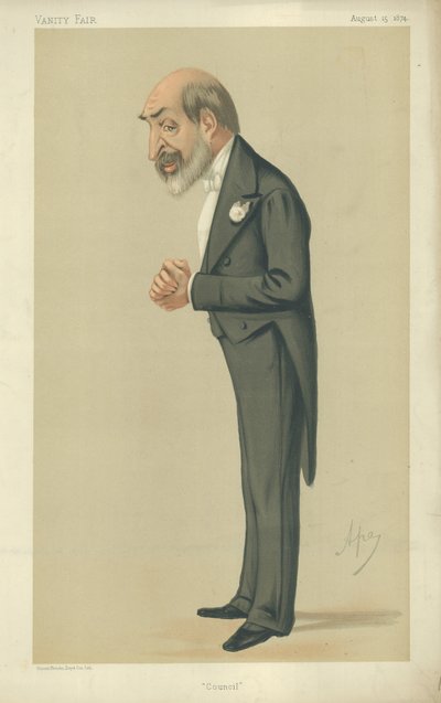 Sir Arthur hjelper av Carlo Pellegrini