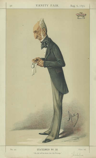 Sir Charles Wood, Lord Halifax av Carlo Pellegrini