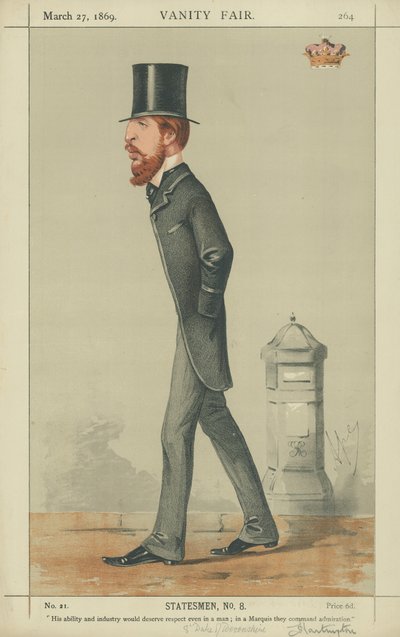 Markisen av Hartington av Carlo Pellegrini