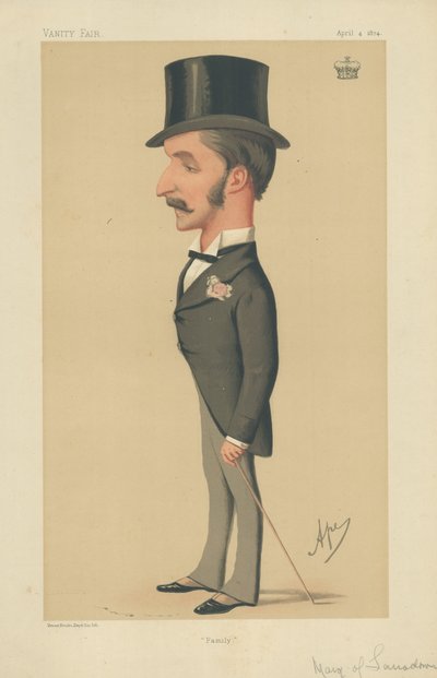 Markisen av Lansdowne av Carlo Pellegrini