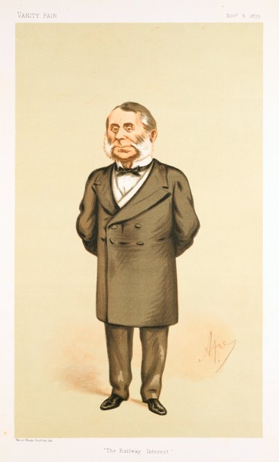 Jernbaneinteressen, 1875 av Carlo Pellegrini