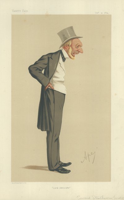The Right Hon E Strathearn Gordon av Carlo Pellegrini