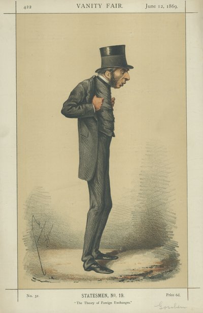 The Right Hon G J Goschen av Carlo Pellegrini