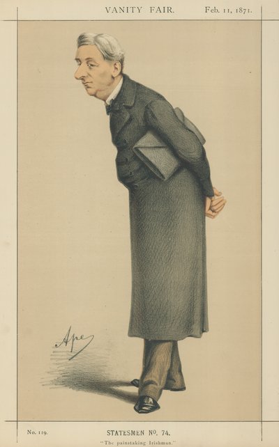 Den rette ærede William Monsell (farge litho) av Carlo Pellegrini