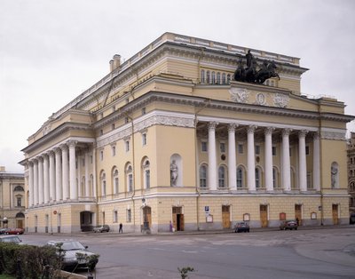 Alexandrinsky-teatret i St. Petersburg, 1828-1832 av Carlo Rossi