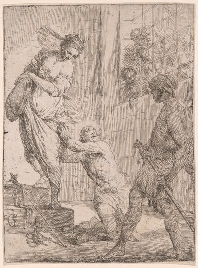 Døperen Johannes#39; martyrium av Carlo Saraceni