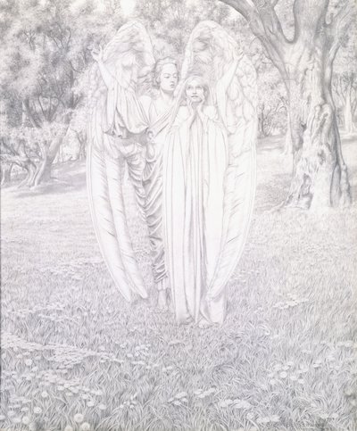 To engler, 1904 av Carlos Schwabe