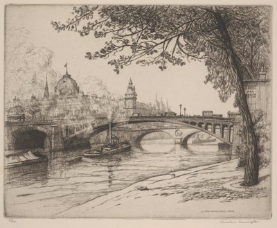 Notre Dame-broen, Paris av Caroline Armington