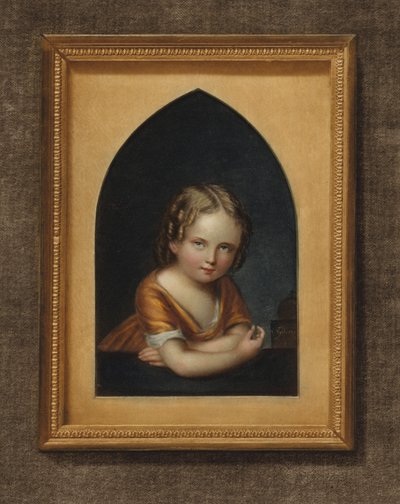 Portrett av et barn av Caroline Sattler Tridon
