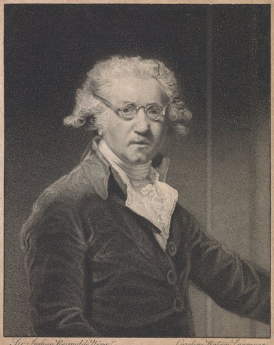 Sir Joshua Reynolds av Caroline Watson