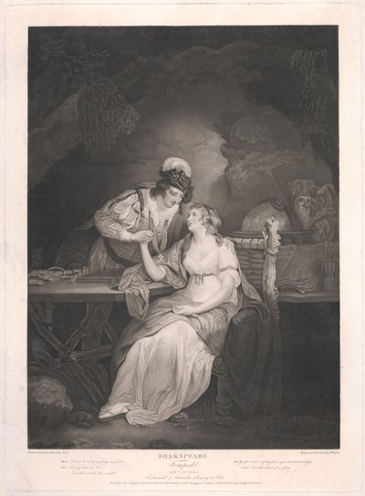 Stormen, akt V, scene I av Caroline Watson