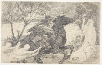 Motiv fra Goethes "Erlkönig" av Caroline van Deurs