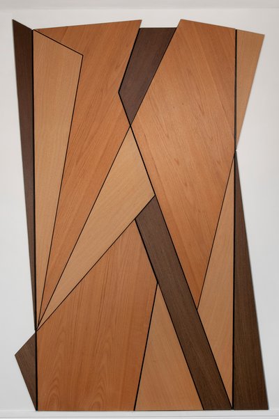 Vorticist Doors, 2012 (trefiner) av Carolyn Hubbard Ford