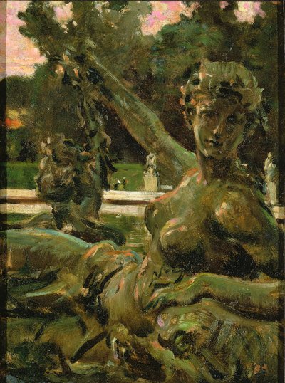 Nymfe og Amor, 1913. av Carroll Beckwith