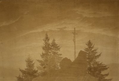 Kors i fjellene av Caspar David Friedrich