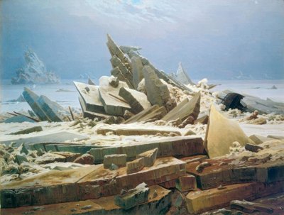 Polhavet av Caspar David Friedrich