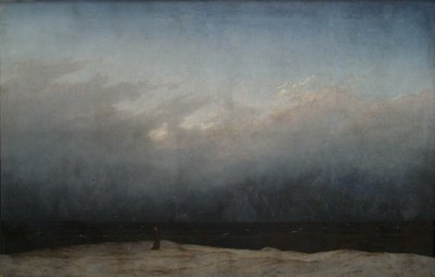 Tysk: Der Mönch am Meer Munken ved havet av Caspar David Friedrich
