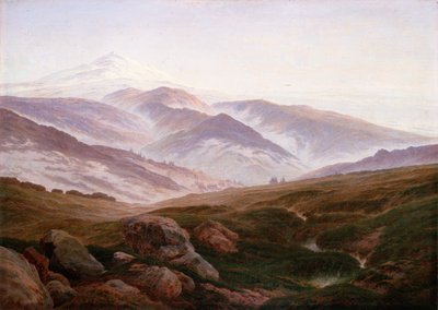 Tysk: Minner fra Riesenbergen Minner fra Riesenbergen av Caspar David Friedrich