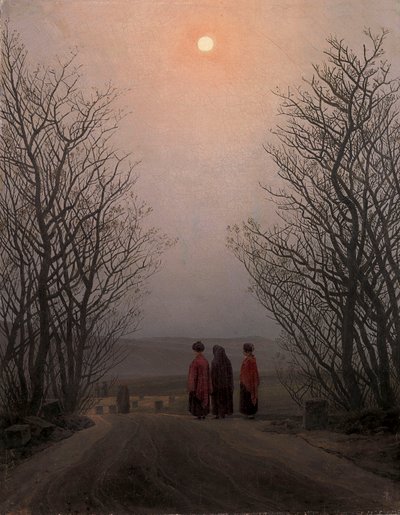 Tysk: Ostermorgen påskemorgen av Caspar David Friedrich