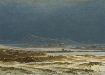 Nordlig landskap, vår, ca 1825 av Caspar David Friedrich