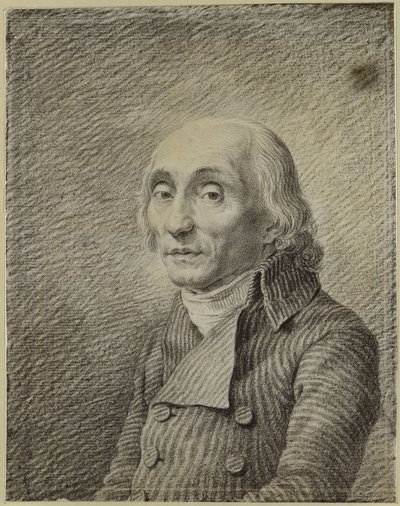 Portrett av pastor Ernst Theodor Johann Brückner av Caspar David Friedrich