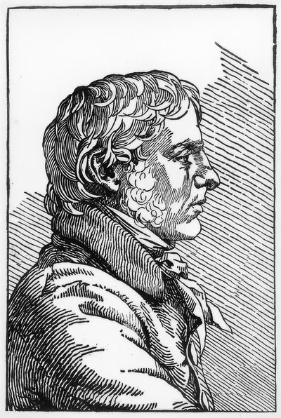 Selvportrett av Caspar David Friedrich