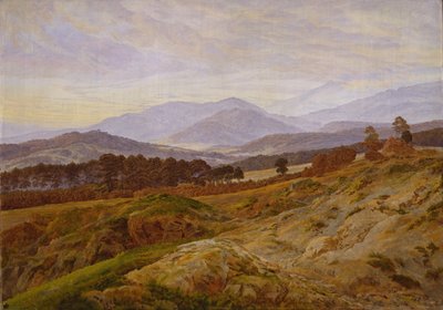 Riesengebirge av Caspar David Friedrich
