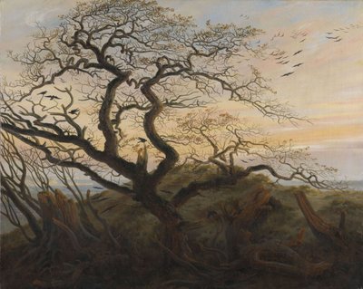 Kråketreet av Caspar David Friedrich