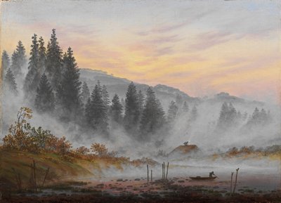 Tidene på dagen: Morgenen, 1821-1822 av Caspar David Friedrich