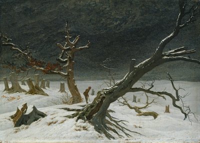 Vinterlandskap av Caspar David Friedrich